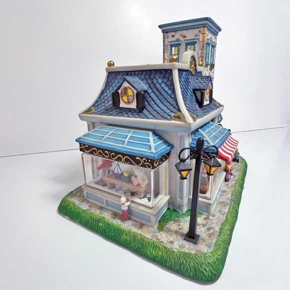 Partylite Olde World Village Candle / Tea light House, Toy Shoppe. NEW - Picture 1 of 11